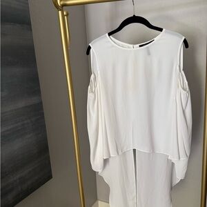 Elegant White Women's Top